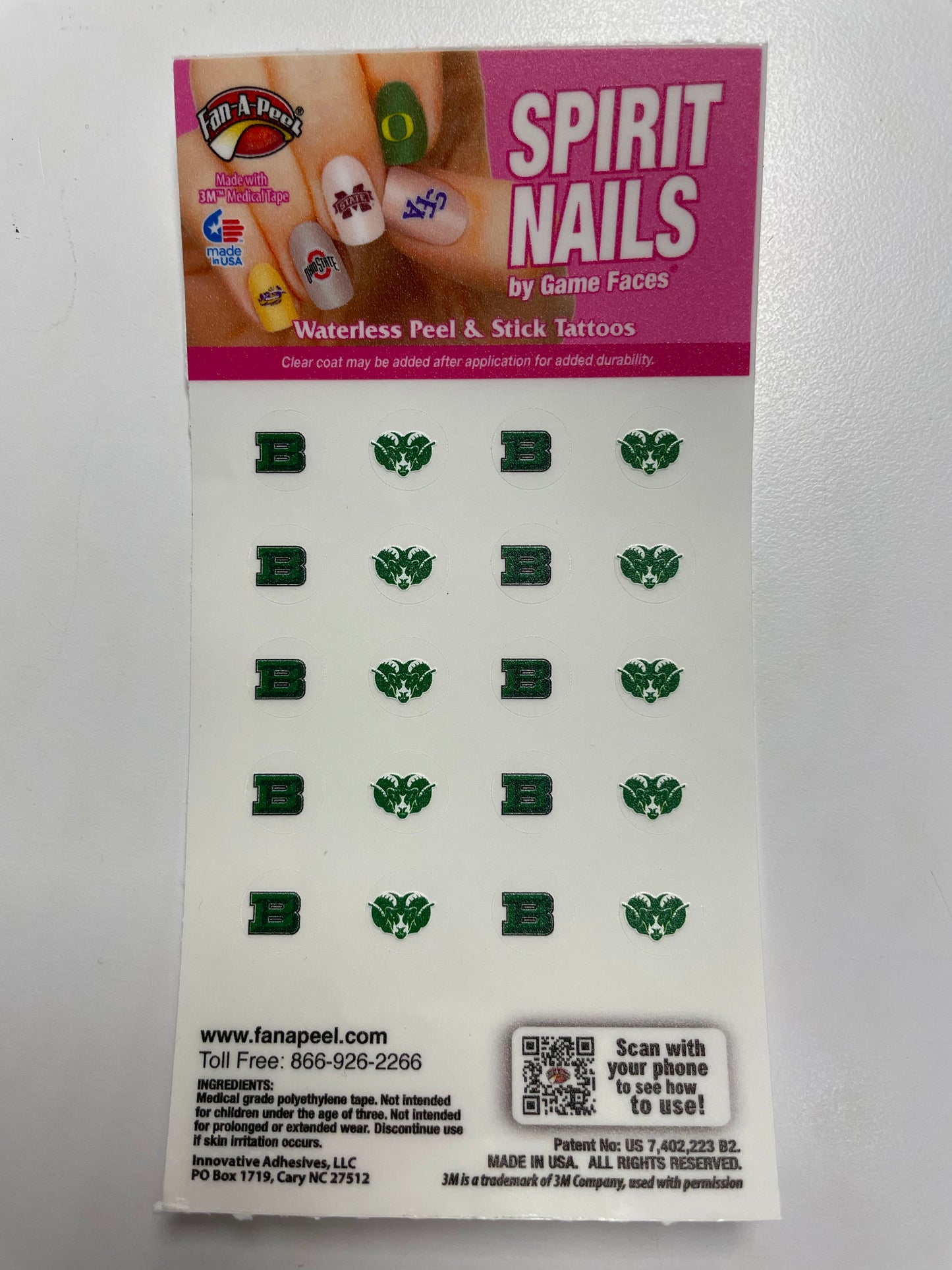 Badin Spirit Nails 20pk
