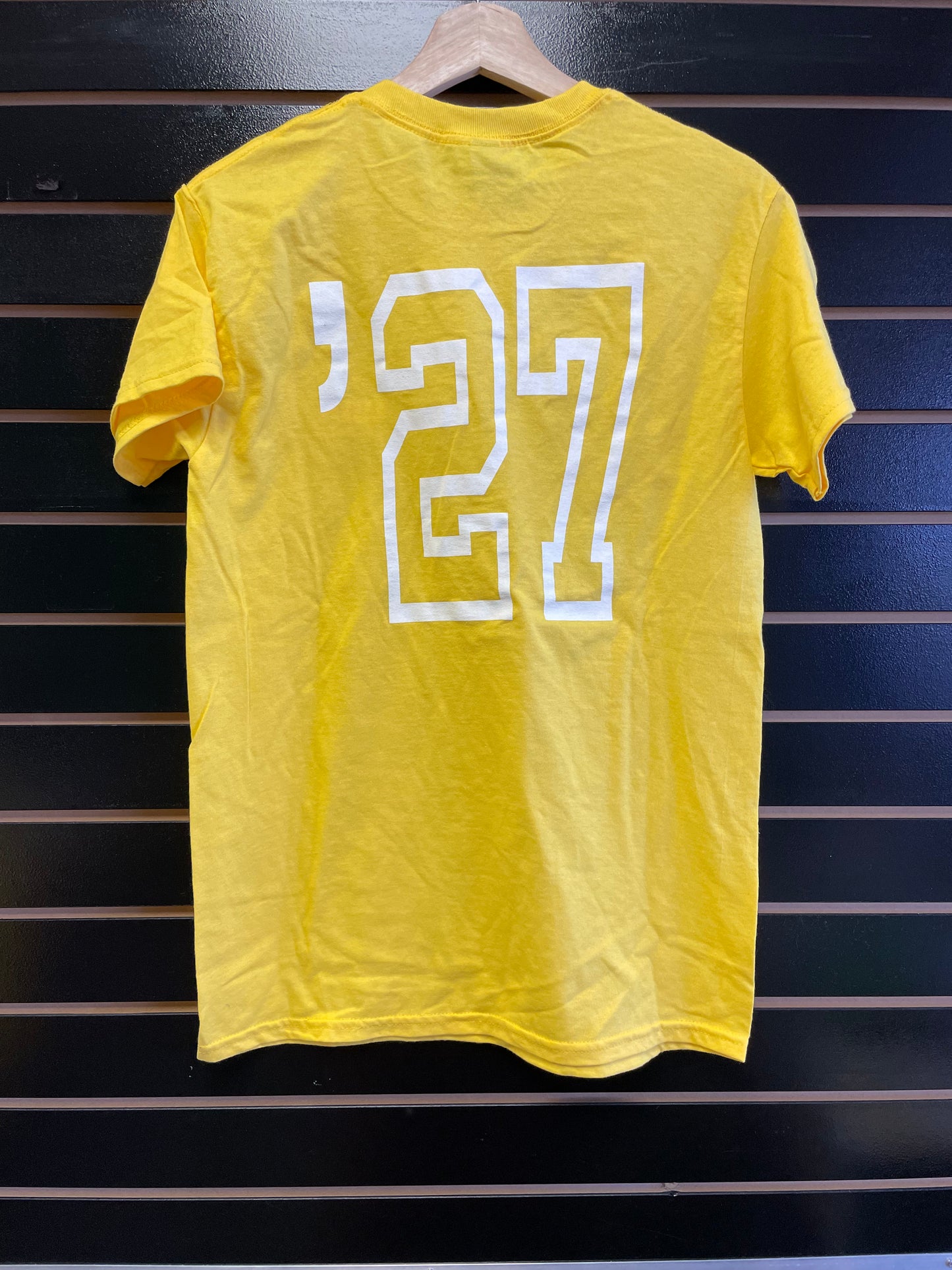 Class of 2027 Yellow Class T-Shirt