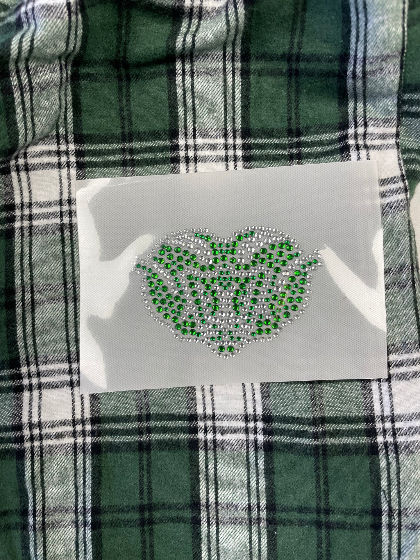 Youth Flannel PJ Pant w Pockets Pajamas : Green/White Plaid