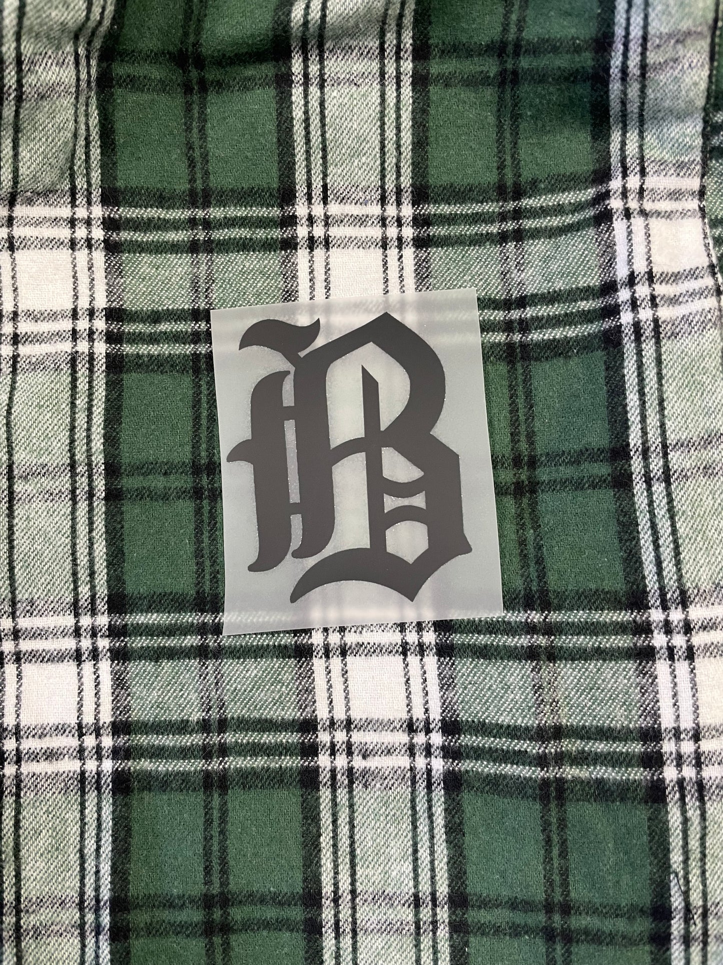 Adult Pajama Unisex Flannel PJ Pant w Pockets: Green/White Plaid
