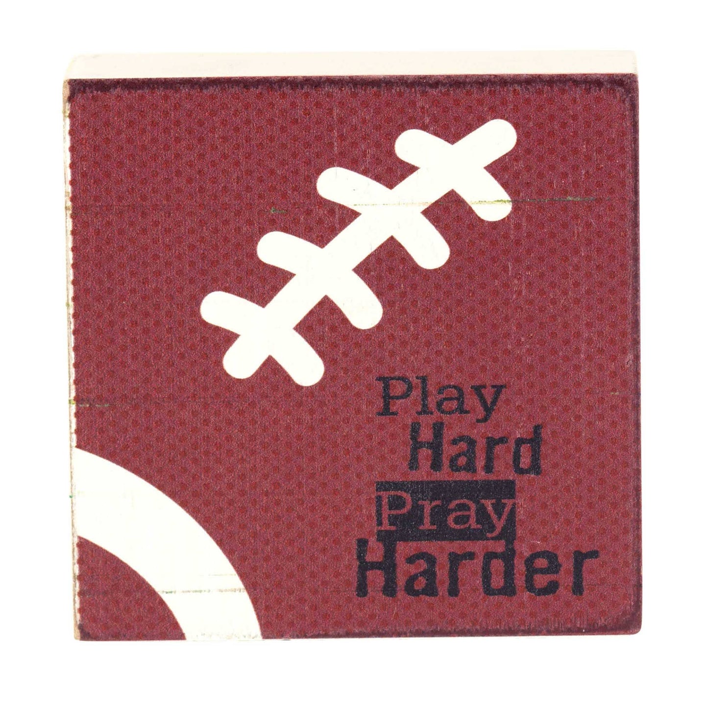 FOOTBALL 2 CHRONICLES 15:7 TABLETOP 3X3