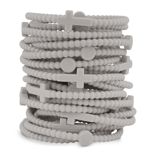 Jesus Silicone Cross Bracelet