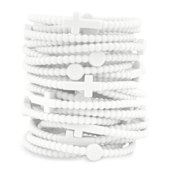 Jesus Silicone Cross Bracelet